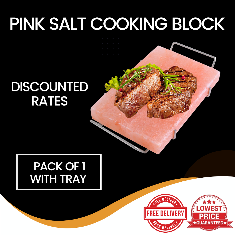 Wholesale Himalayan Pink Salt Cooking Block 12" x 8" x 1.5"