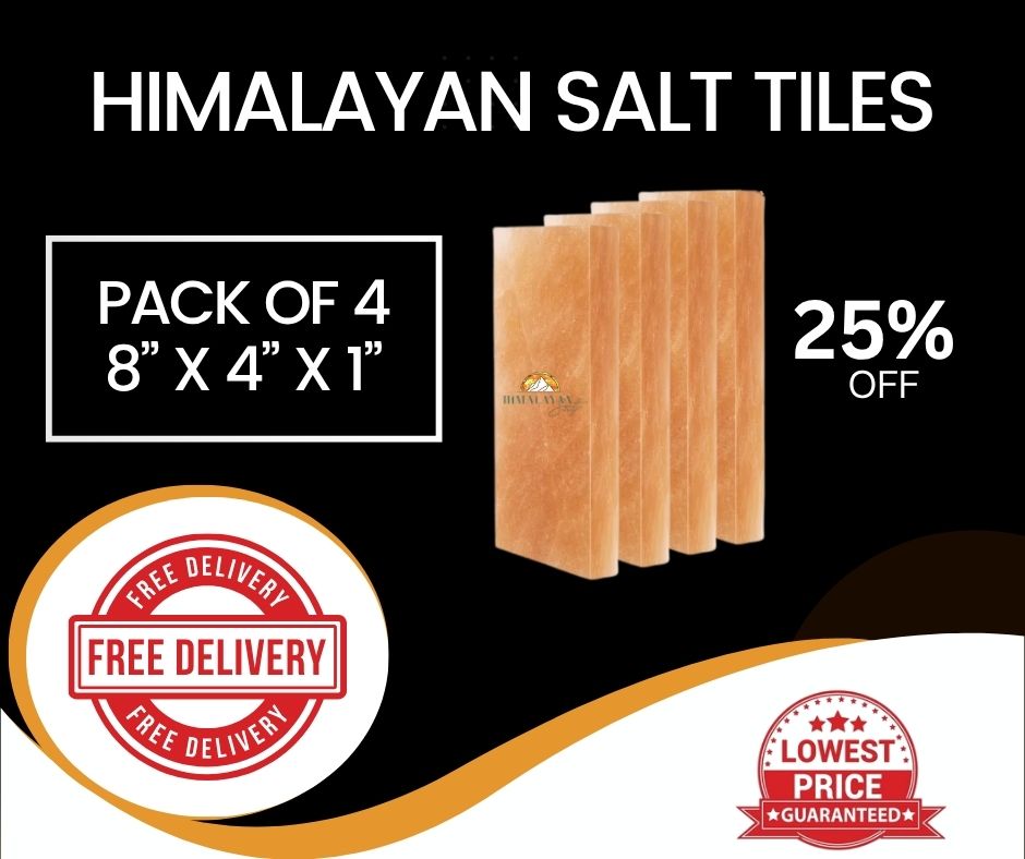 HST Himalayan Salt Tiles 8”x4”X1”