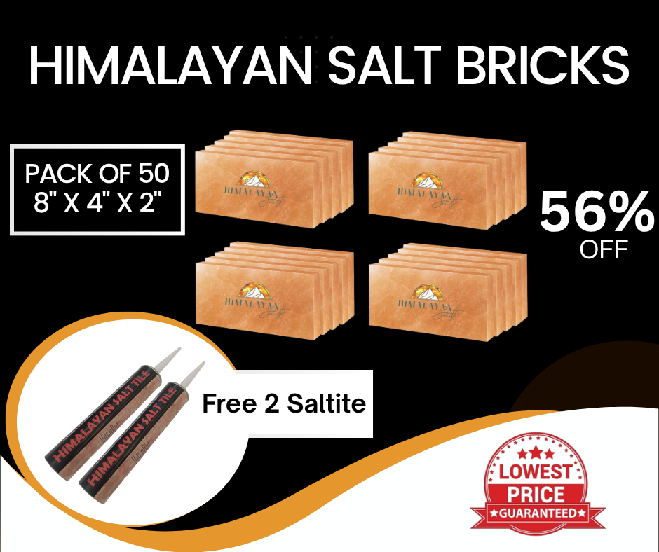 Himalayan Salt Bricks 8”x4”X2