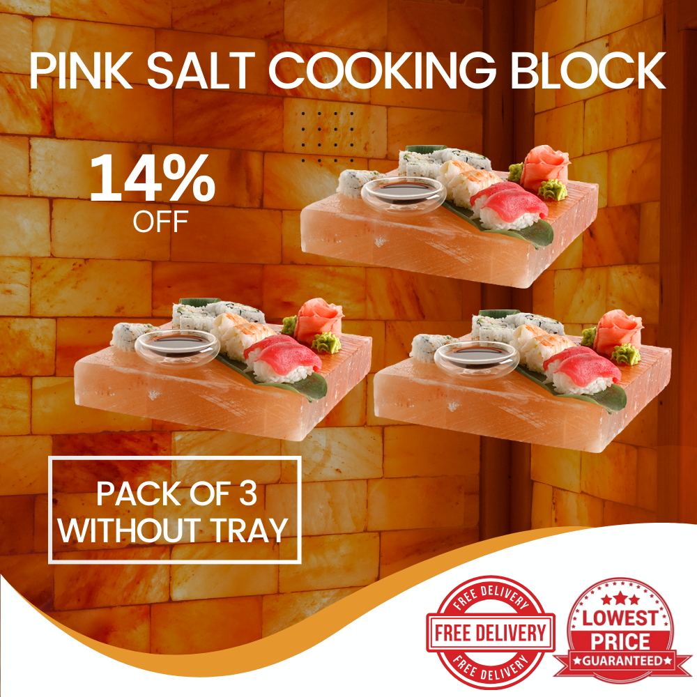 Wholesale Himalayan Pink Salt Cooking Block 12" x 8" x 1.5"