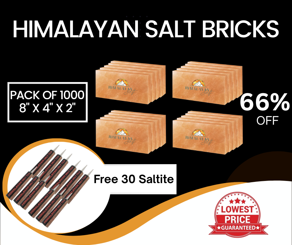Himalayan Salt Bricks 8”x4”X2