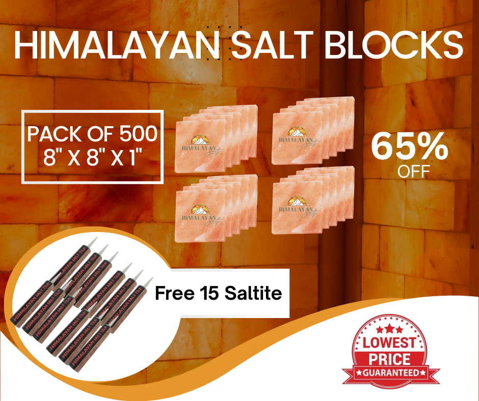 HST Himalayan Salt Blocks 8" x 8" x 1"