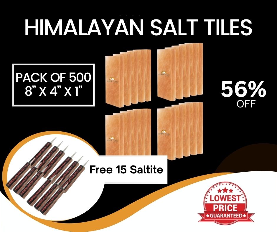 HST Himalayan Salt Tiles 8”x4”X1”