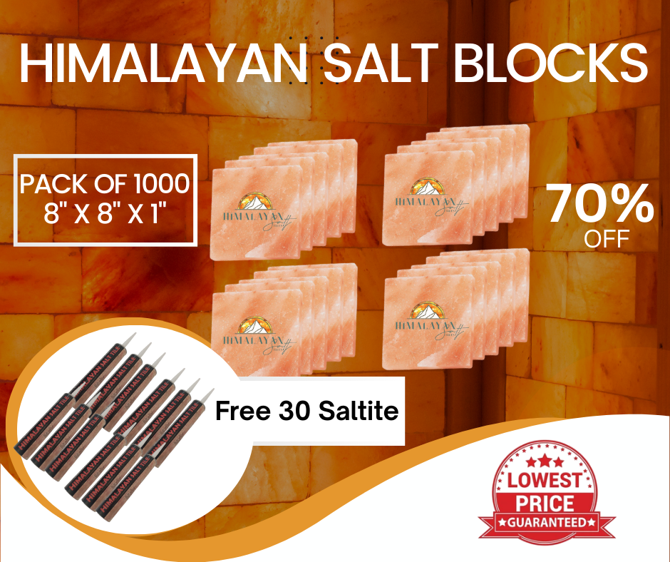 HST Himalayan Salt Blocks 8" x 8" x 1"