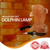 Dolphin Himalayan Salt Lamp – Natural Pink Crystal Glow for Home Décor & Spa Room