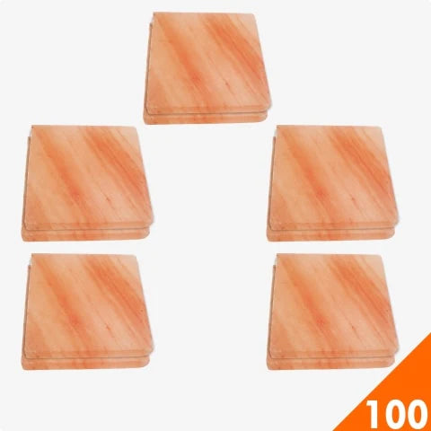 HST Himalayan Salt Blocks 8" X 8" X 1" Pack of 100 - himalayansalttile.com