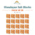 Himalayan Salt Blocks 8" x 8" x 1" - Pack of 20