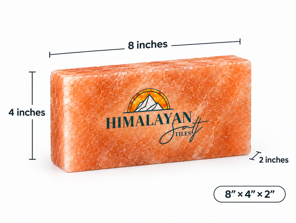 Himalayan Pink Salt Brick 8″ x 4″ x 2″