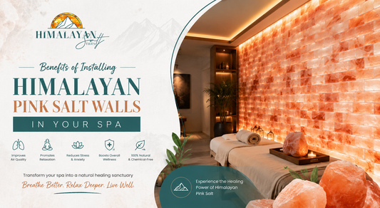 Benefits of Installing Himalayan Pink Salt Walls in Your Spa
