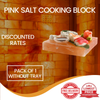 Himalayan Pink Salt Cooking Block 12" x 8" x 1.5" Pack of 1