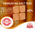Himalayan Salt Tiles 8”x4”X1” for Salt Walls & Spas - Pack Of 25