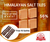 Buy Himalayan Salt Tiles 8”x4”X1” for Salt Walls & Spas