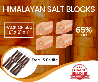 HST Himalayan Salt Blocks 8" x 8" x 1"