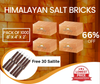 Himalayan Salt Bricks 8”x4”X2 - Pack Of 1000