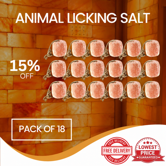 Best Himalayan Animal Licking Salt Pack of 18