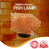 Fish Himalayan Salt Lamp – Natural Pink Crystal Glow for Home Décor & Spa Room