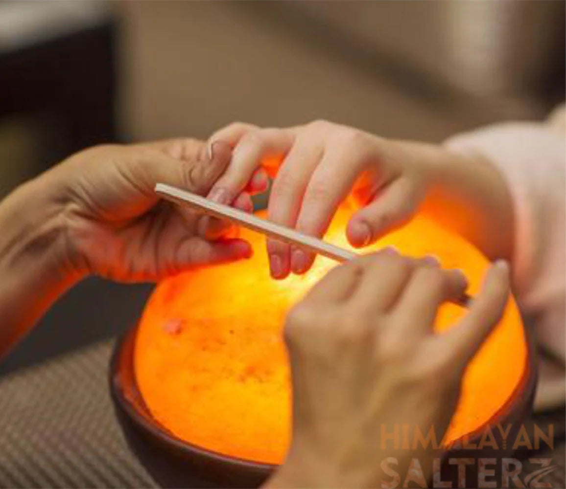 HST Himalayan Salt Foot Detox Dome Lamp - himalayansalttile.com